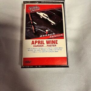 April Wine Harder...Faster Cassette Tape